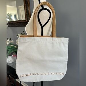 Louis Vuitton Fondation Canvas Tote – Limited Edition - Great Used Condition
